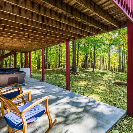 Hot Tub, Large Deck, Wifi, Fire Pit At Chalet Cabin Morton Grove Exterior photo