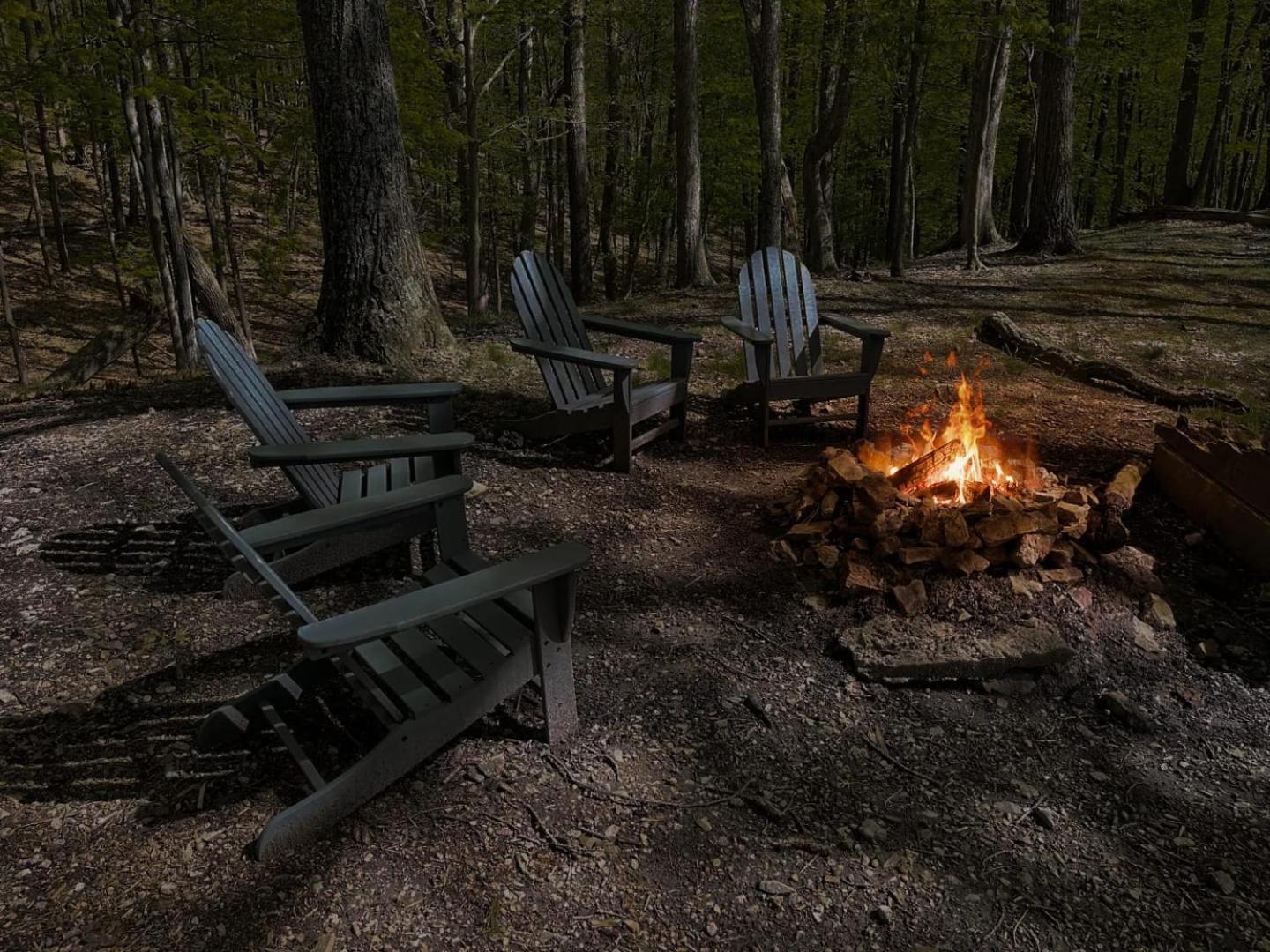 Hot Tub, Large Deck, Wifi, Fire Pit At Chalet Cabin Morton Grove Exterior photo